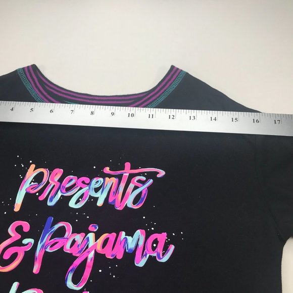 More Than Magic Girl's Short Sleeve Top Presents & PJ Parties Large 10-12 New - Picture 8 of 12